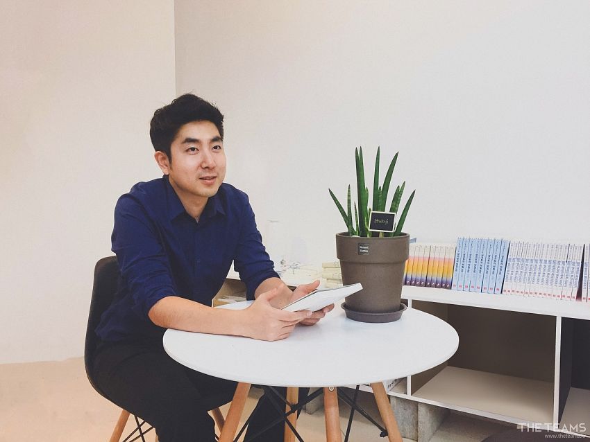 플라이북 - ‘하고 싶은 것을 찾아 일하는 플라이북과 함께 하실래요?’ 박상문 공동창업자 팀터뷰 사진 1 (더팀스 제공)